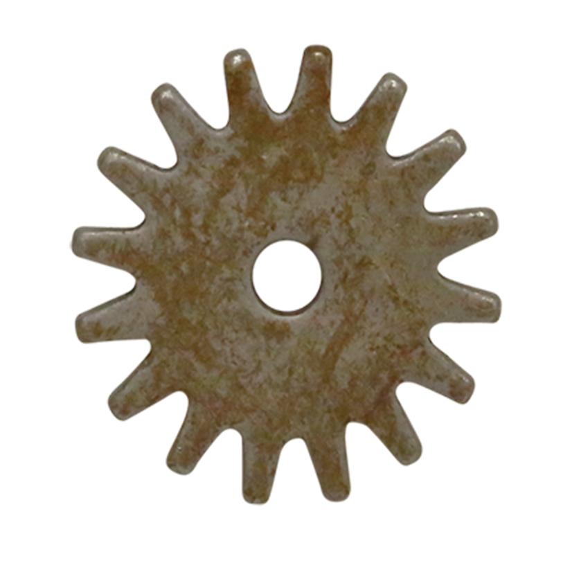 Metalab Tack 1 1/4" / Antique 1 1/4 Inch Rock Grinder Spur Rowel Antique