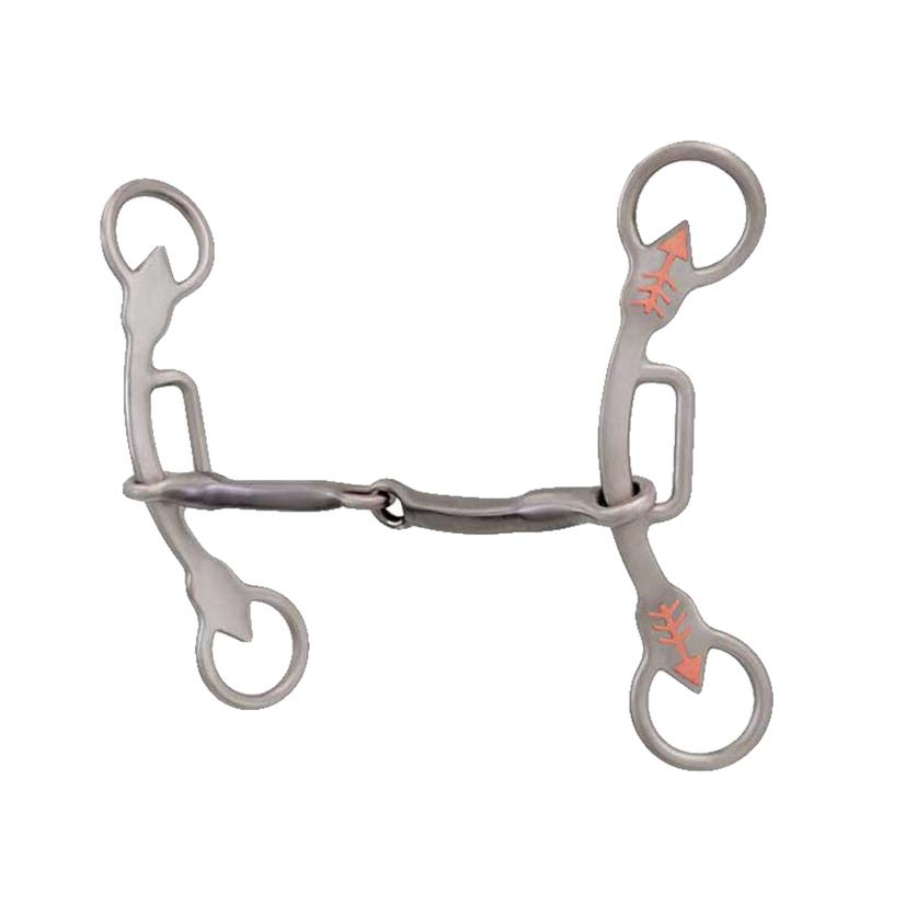 Metalab Tack 5 1/8" / Stainless Steel Emilie Veillette Barrel Racing Series Marley Smooth Gagbit