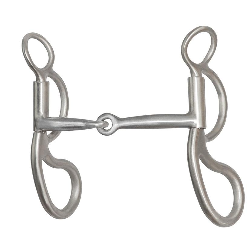 Metalab Tack 5 1/8" Walt Woodard Professional Snaffle Argentine Shank Bit