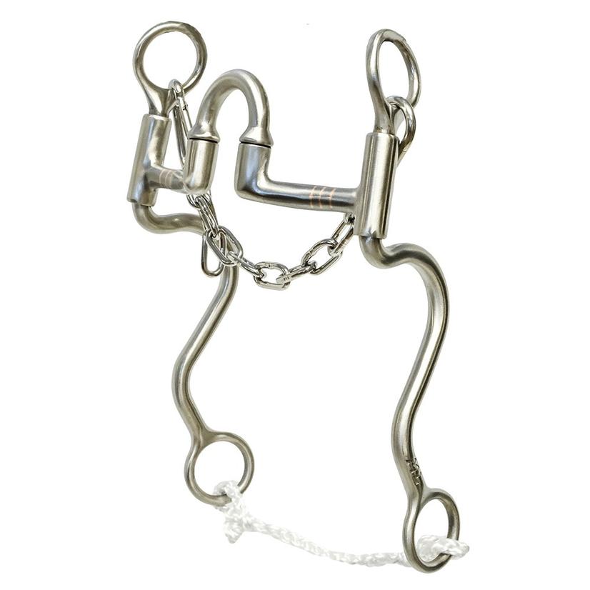 Metalab Tack 5 1/8" Walt Woodard Roper's Collection 1 by 2 Smooth Correctional Bit Level 3