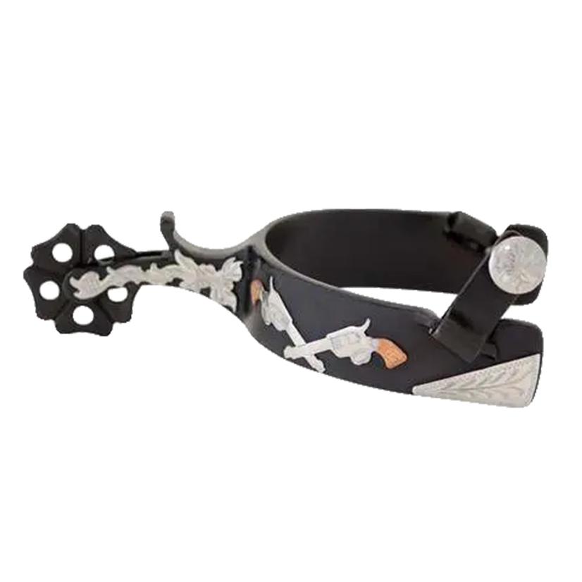 Metalab Tack Men's / Silver Metalab Tombstone Silver Mounted Spur