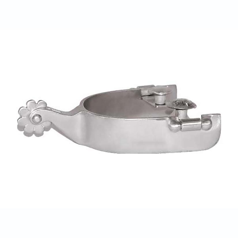 Metalab Tack Men's / Stainless Steel Metalab Men's Performer Roping Spur