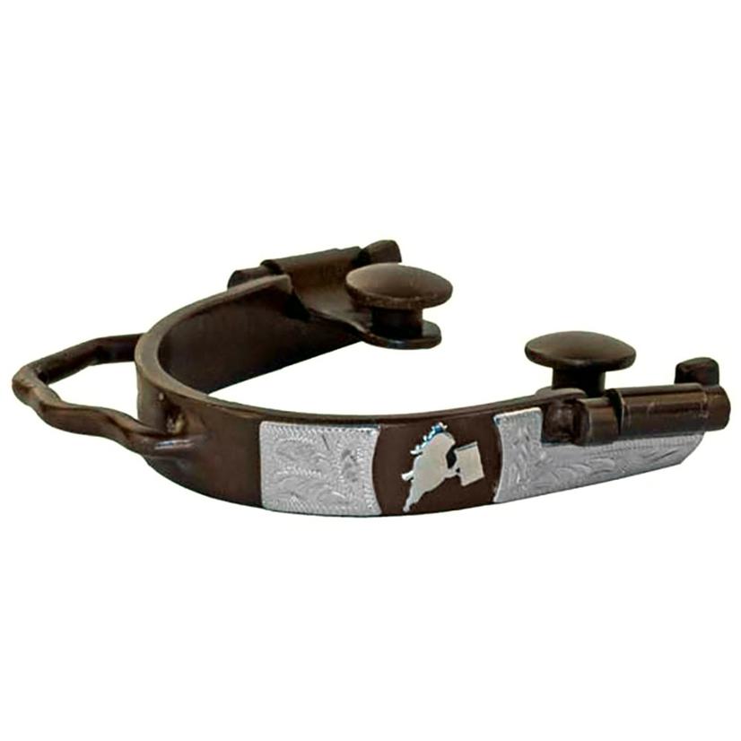 Metalab Tack Youth / Antique Antique Youth Barrel Racing Bumper Spur