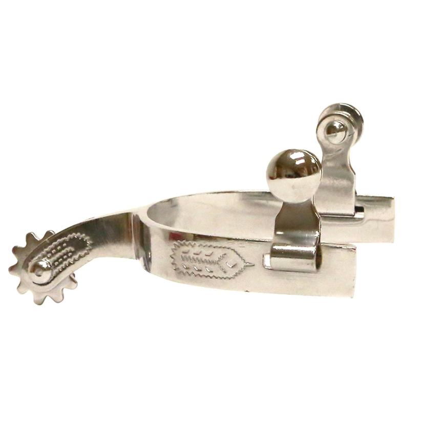 Metalab Tack Youth / Iron Chrome Plated Malleable Iron Youth Spur