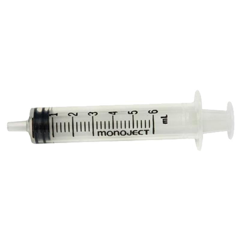 Monoject Supplies 6cc Monoject 6cc Regular Tip Syringe - 50/Box