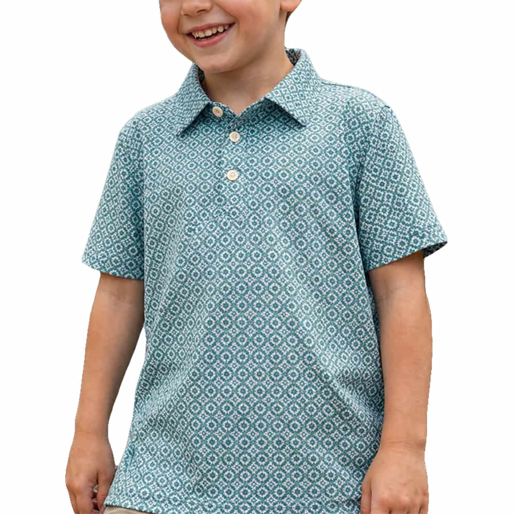 Montana Co. Clothing Apparel Boys Short Sleeve Polo