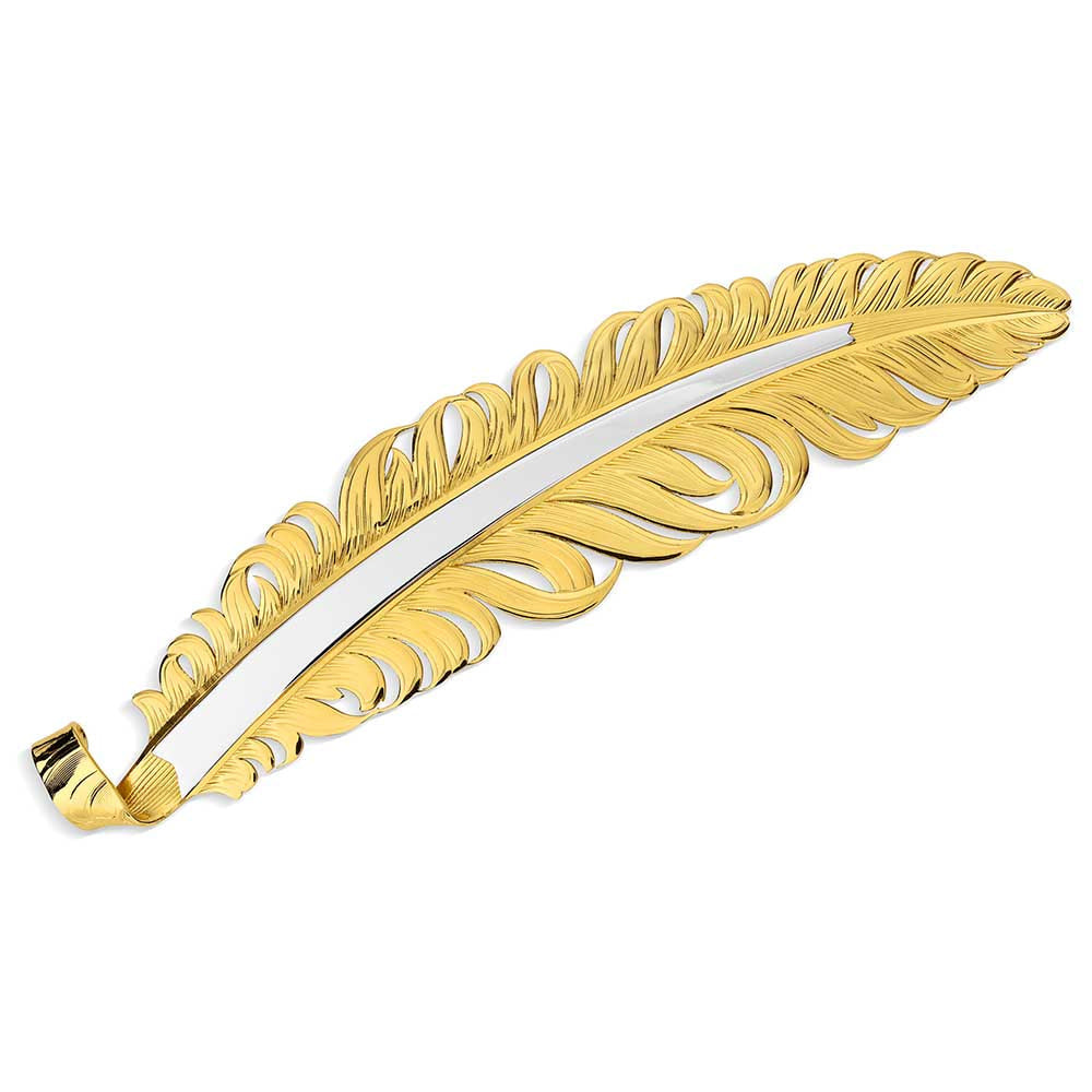 Montana Silversmiths Hats Montana Silversmiths Gold And Silver Hat Feather