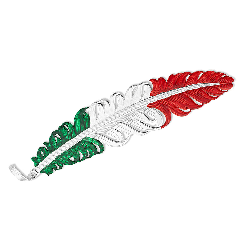 Montana Silversmiths Hats Montana Silversmiths Mexico Flag Hat Feather