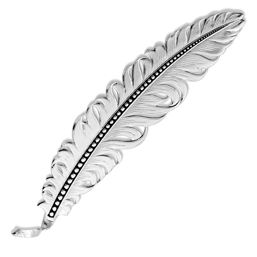 Montana Silversmiths Hats Montana Silversmiths Silver Classic Montana Hat Feather