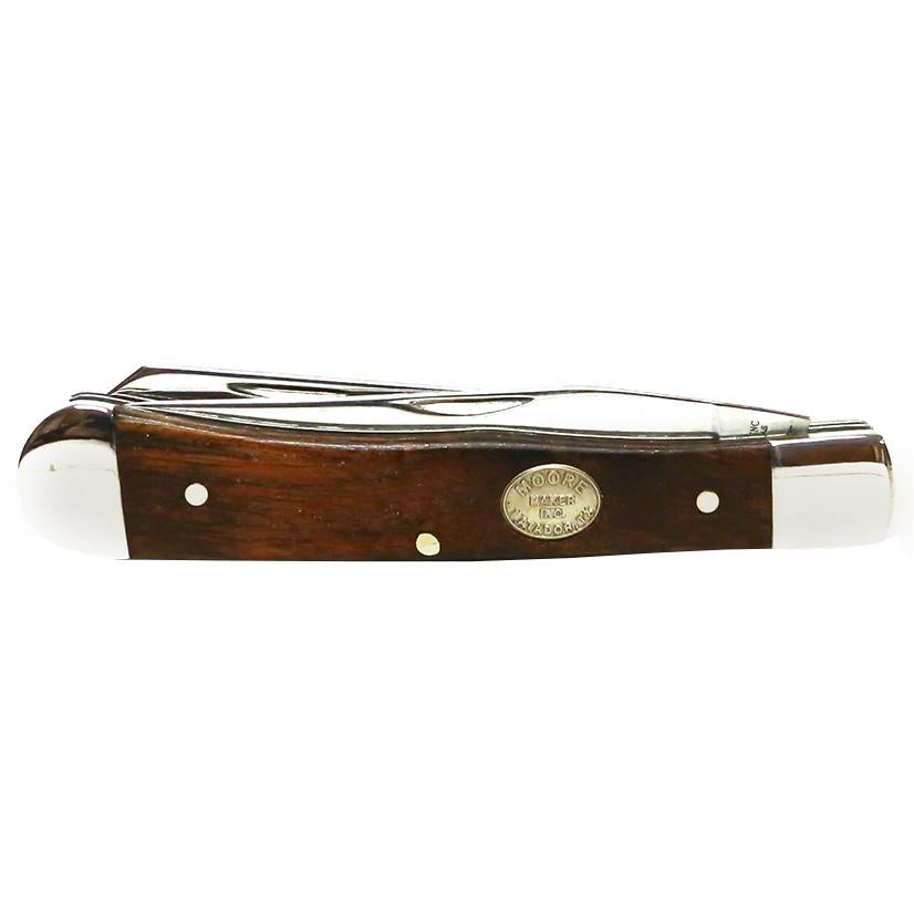 Moore Maker Knives 4 1/8" / Mesquite Moore Maker Double Blade Mesquite Trapper Pocket Knife 4 1/8"