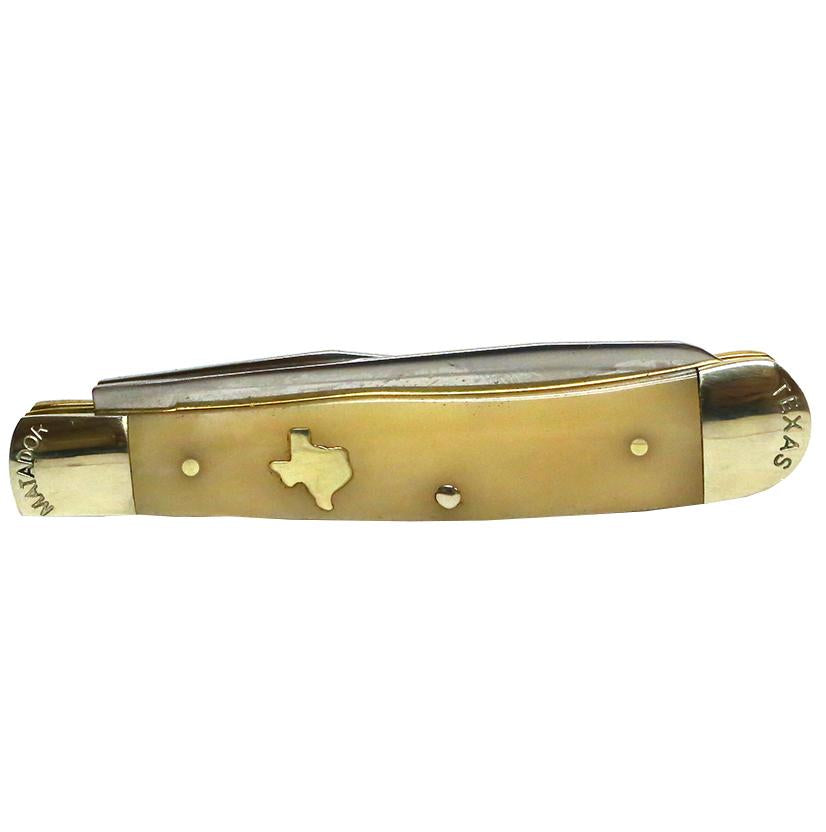 Moore Maker Knives Moore Maker Double Blade Texas Trapper Pocket Knife 4 1/8 Inches