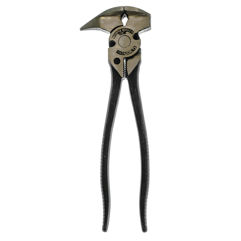 Moore Maker Knives Steel / 10 Moore Maker Saddle Pliers Steel 8inch Without Spike