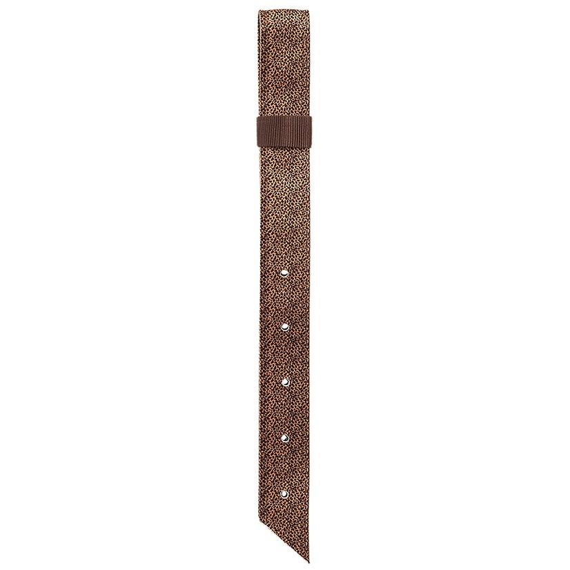 Mustang Tack 40" / Leopard Mustang MFG. Fashion Print Nylon Off Billet