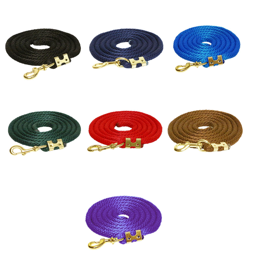 Mustang Tack 5/8 Inch PP Lead with Bolt Snap