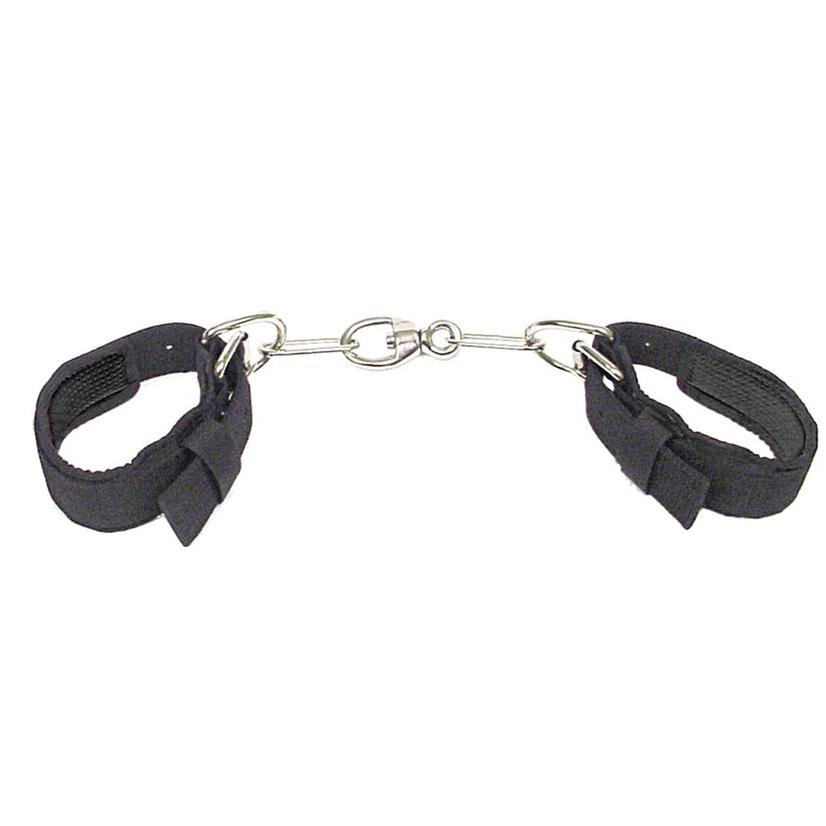 Mustang tack Chain Hobbles with Poly Web Straps