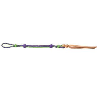 Mustang Tack Purple/Lime Mustang Quirt