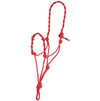 Mustang Tack Red Mustang Twisted Rope Halter