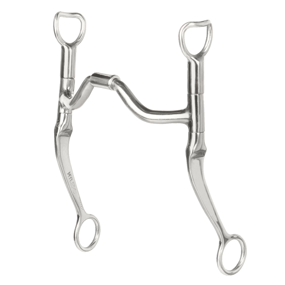 Myler Bits Tack Myler Low Medium Wide Ported Barrel Bit