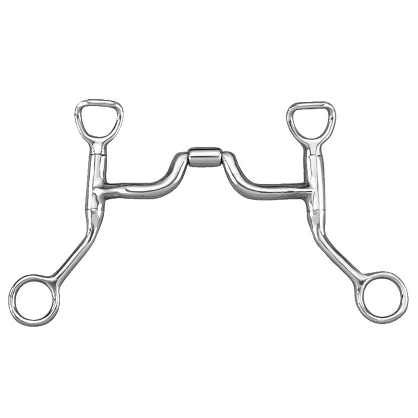 Myler Bits Tack Myler Narrow Low Ported Barrel Bit with HBT shanks