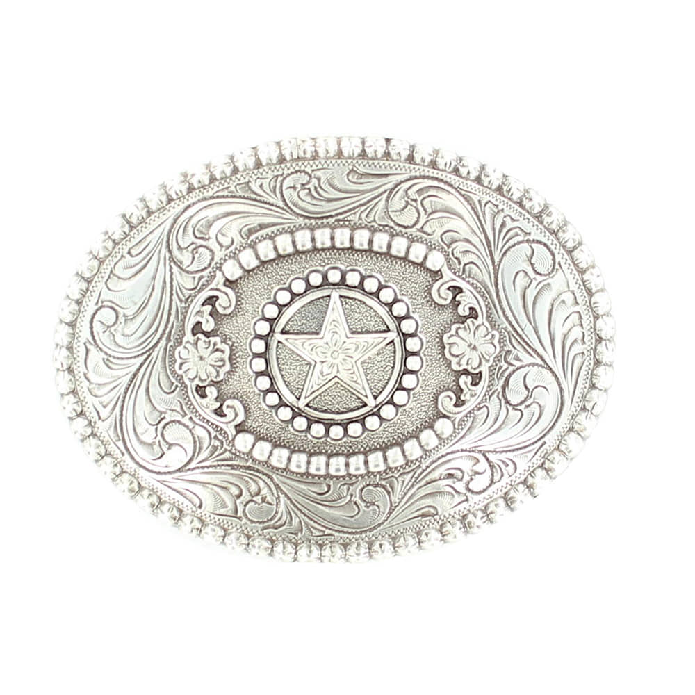 Nocona Belts Jewelry ROUND STAR BUCKLE