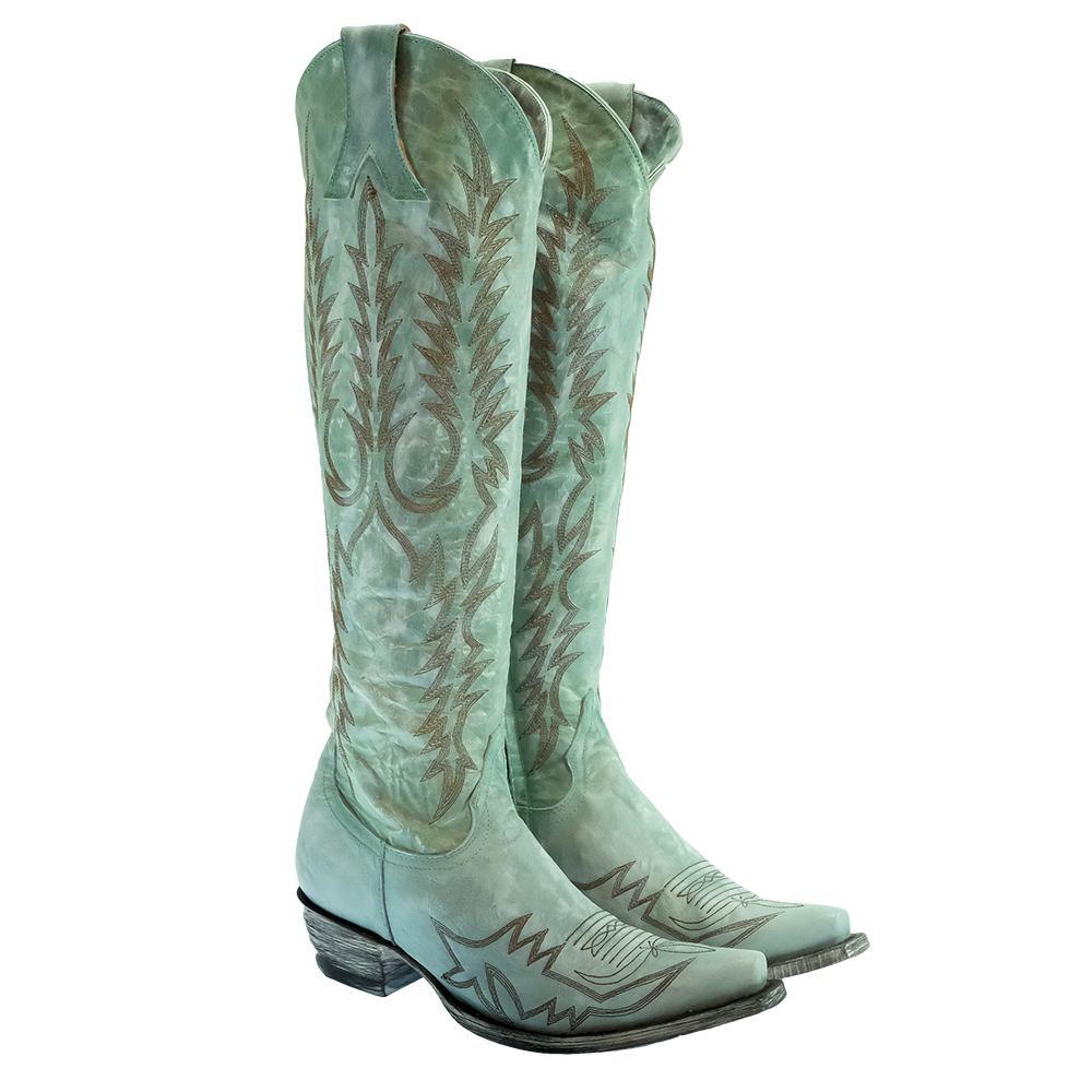 Old Gringo Footwear Old Gringo Turquoise Mayra Bis Women's Tall Top Boots