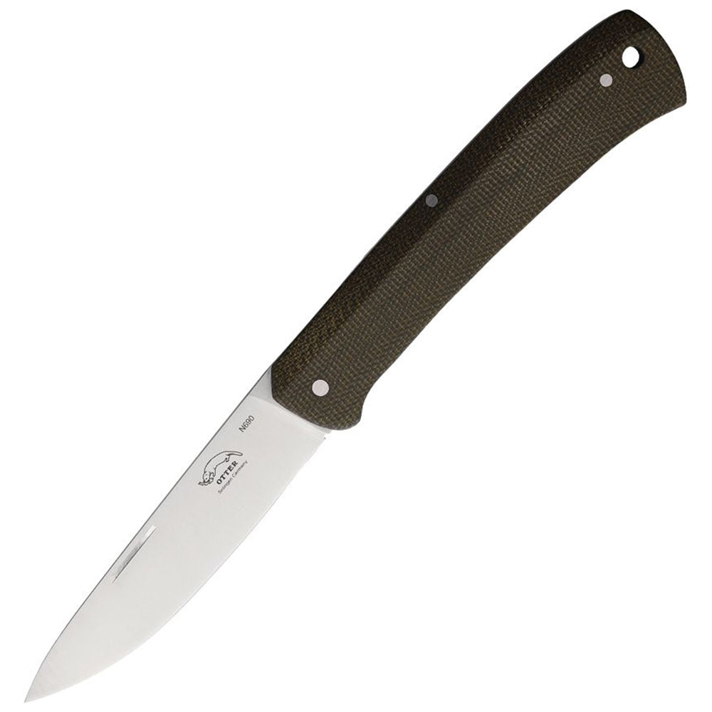 Otter-Messer Knives Otter-Messer Finn Micarta Satin Finish Stainless Steel Blade