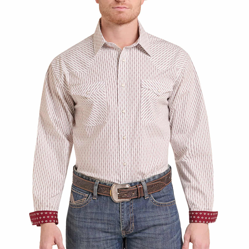 PANHANDLE SLIM 1000 LONG SLEEVE Mens Long Sleeve Snap Shirt