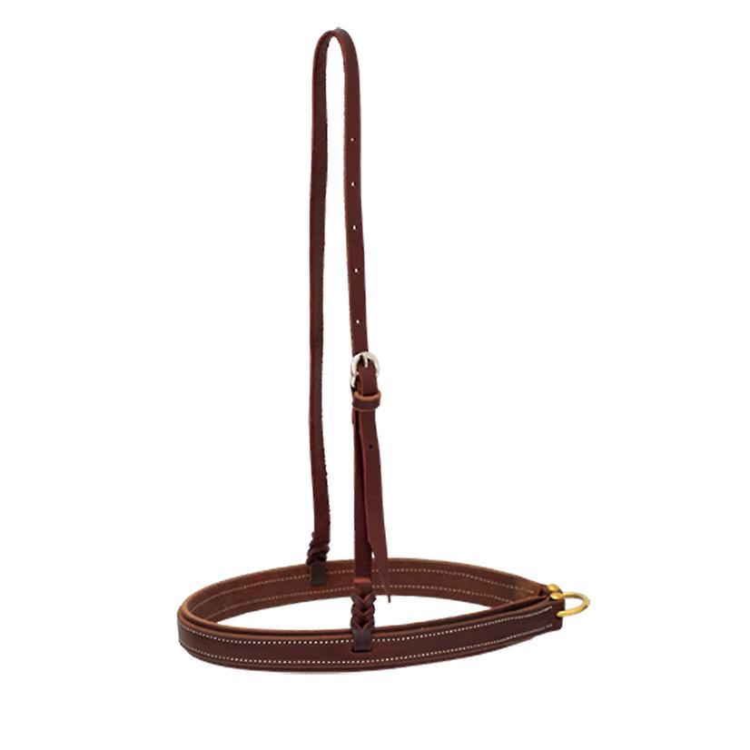 Partrade Cowboy Tack tack 1 1/4" / Chocolate Partrade Cowboy Tack Noseband Latigo Chocolate Harness Overlay