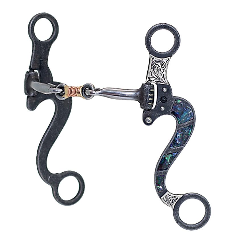 Partrade Cowboy Tack Tack 5 1/8" Partrade Cowboy Tack 5 1/8" Black Pearl Dog Bone Bit