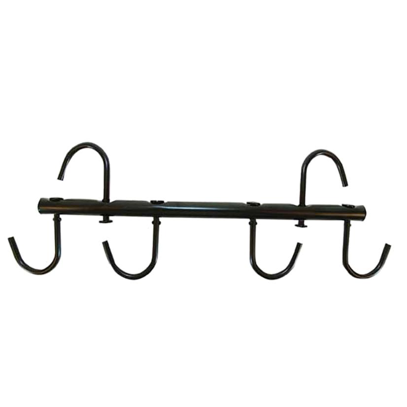 Partrade Cowboy Tack Tack 6-Hook Swivel Tack Rack