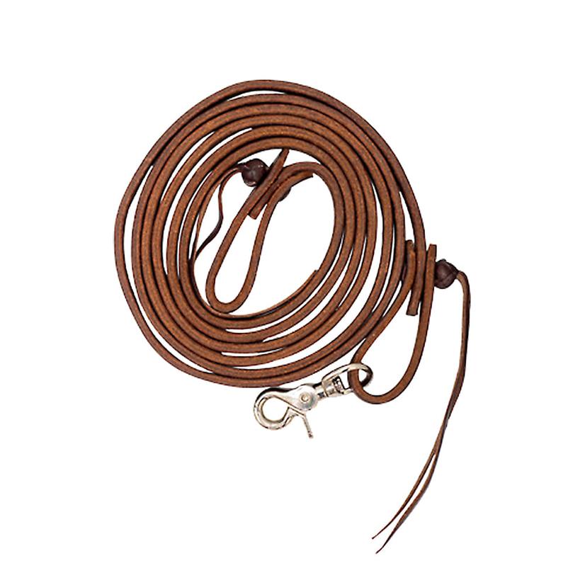 Partrade Cowboy Tack Tack 8' / Chocolate Partrade Cowboy Tack Roping Reins With Cowboy Knot