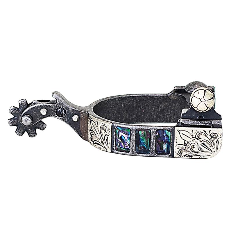 Partrade Cowboy Tack Tack M / Dark Grey Steel Partrade Cowboy Tack Black Pearl Collection Spurs