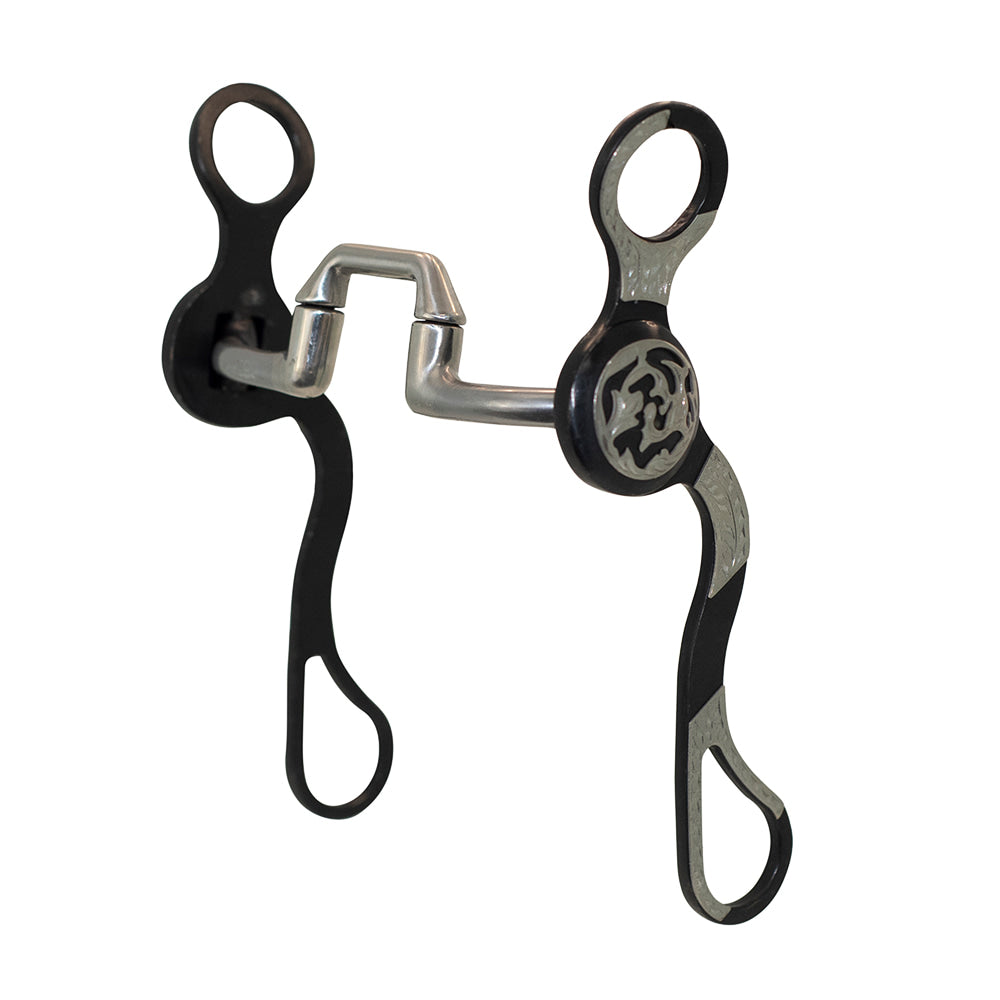 PARTRADE COWBOY TACK Tack Partrade Cowboy Tack Texas Vine Concho Cheek Square Correction Bit