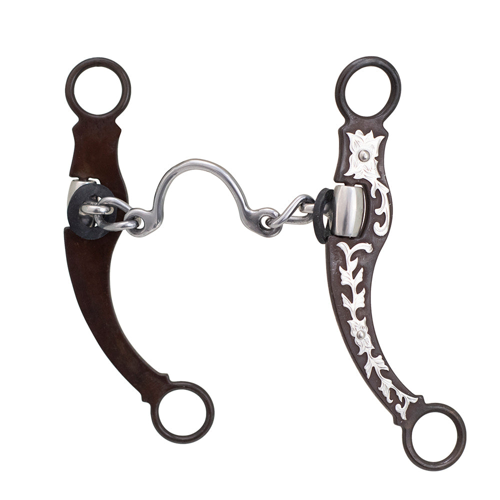 Partrade Cowboy Tack Tack Partrade Cowboy Tack Texas Vine Long Shank Port Chain Bit