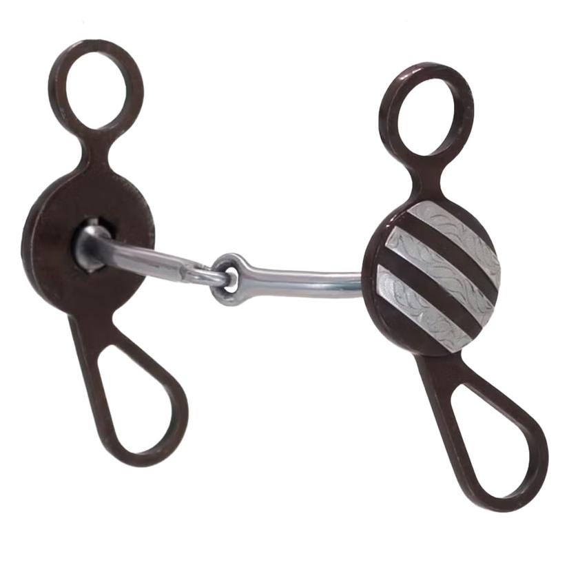 Partrade Cowboy Tack Tack Stainless Steel / 5 1/8" Partrade Cowboy Tack Tyler Magnus Sweet Iron Short Shank Snaffle Bit