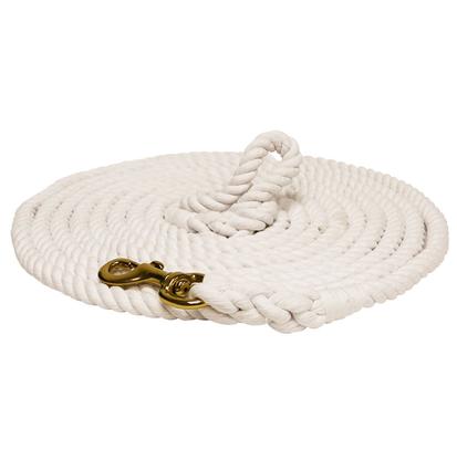 Partrade Cowboy Tack Tack White / 25' Cotton Lunge Line