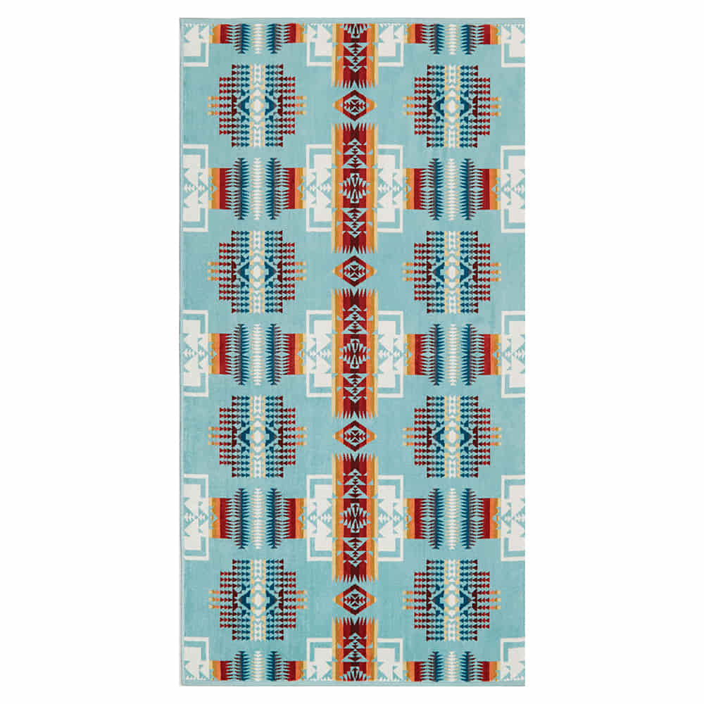 Pendleton Home Decor Pendleton Woolen Mills Aqua 3 Piece Towel Set