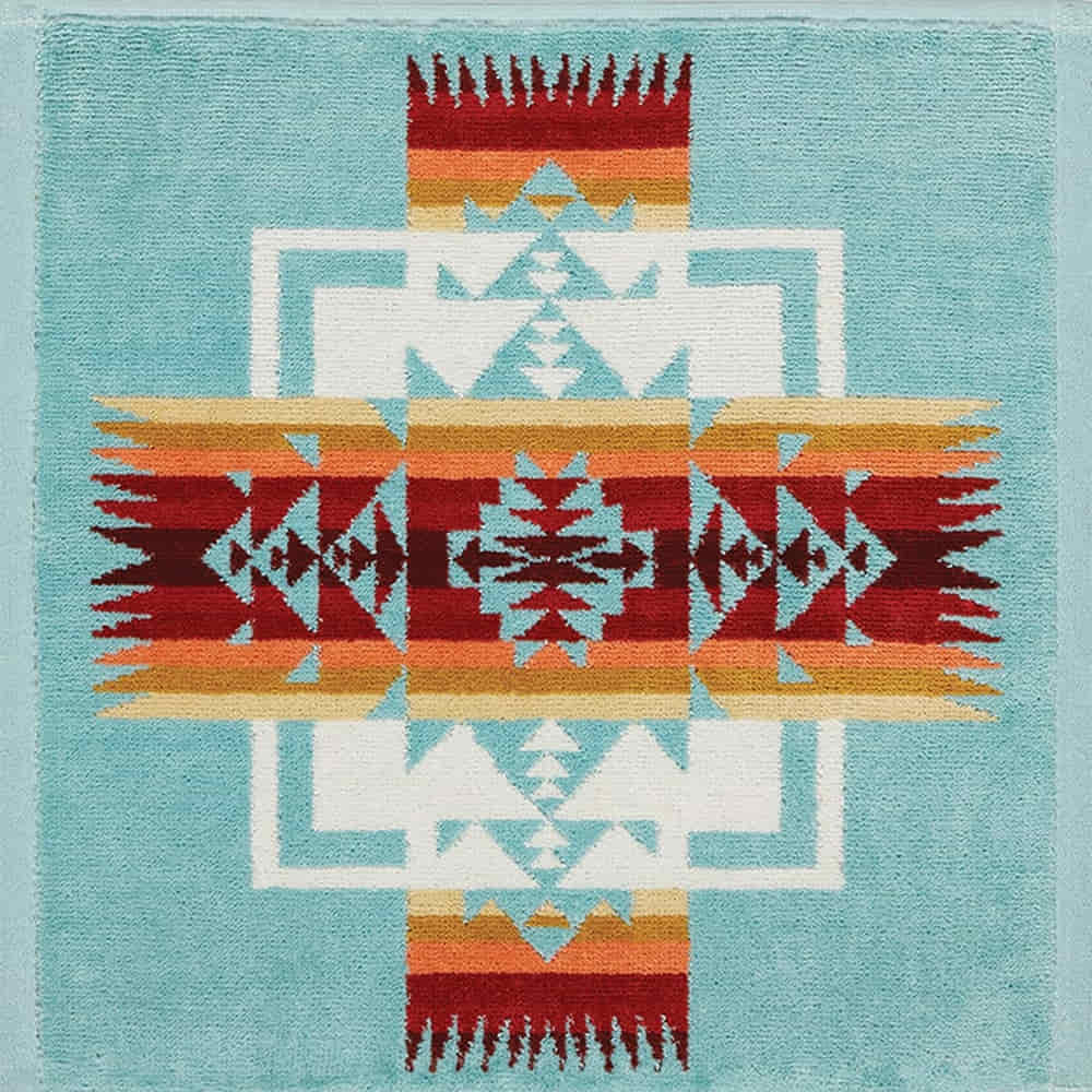 Pendleton Home Decor Pendleton Woolen Mills Aqua 3 Piece Towel Set