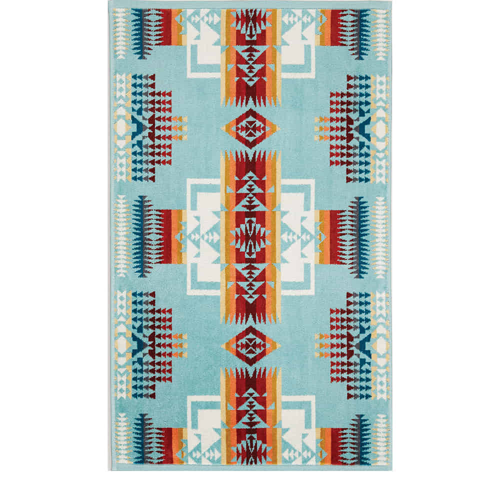 Pendleton Home Decor Pendleton Woolen Mills Aqua 3 Piece Towel Set