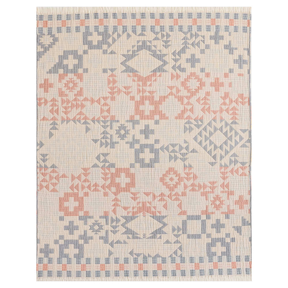 Pendleton Home Decor Pendleton Woolen Mills Blue Ridge Cotton Fringed Throw