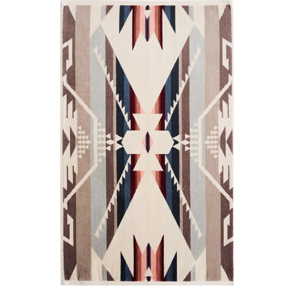 Pendleton Home Decor Pendleton Woolen Mills Tan White Sands 3-Piece Towel Set