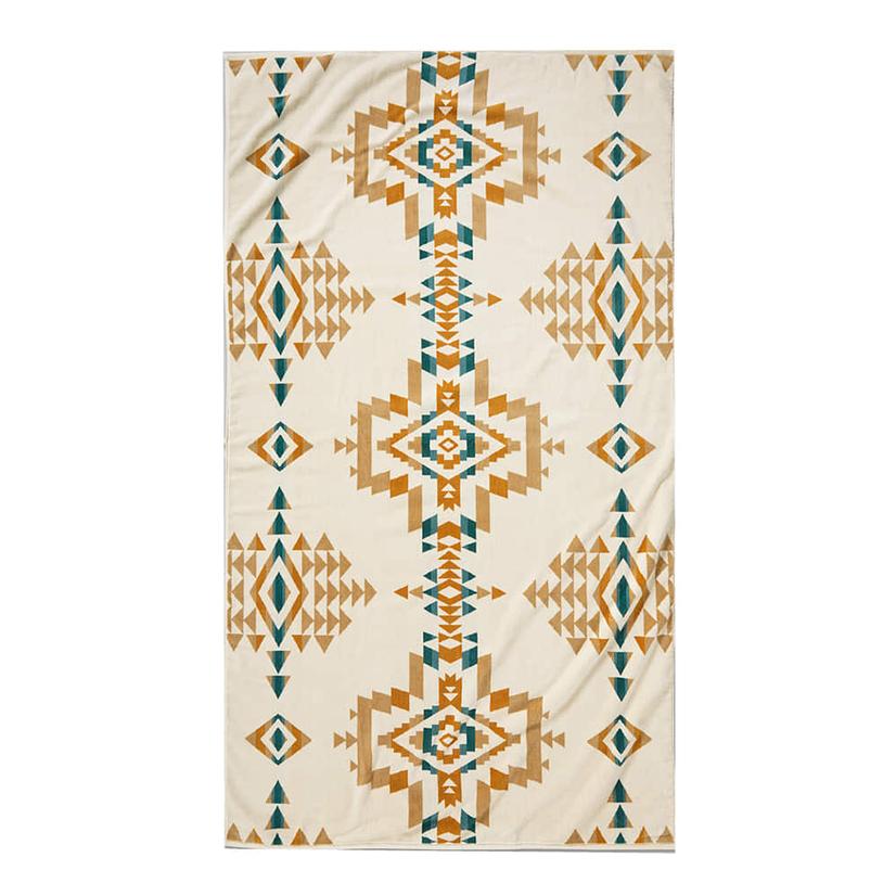 Pendleton Other 40X70 / BEIGE Pendleton Rock Point Oversized Jacquard Spa Towel Beige 40x70