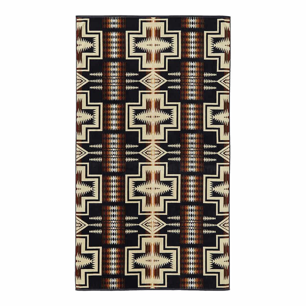 Pendleton Other 40X70 / Black Pendleton Oversized Jacquard Towel Black 40x70
