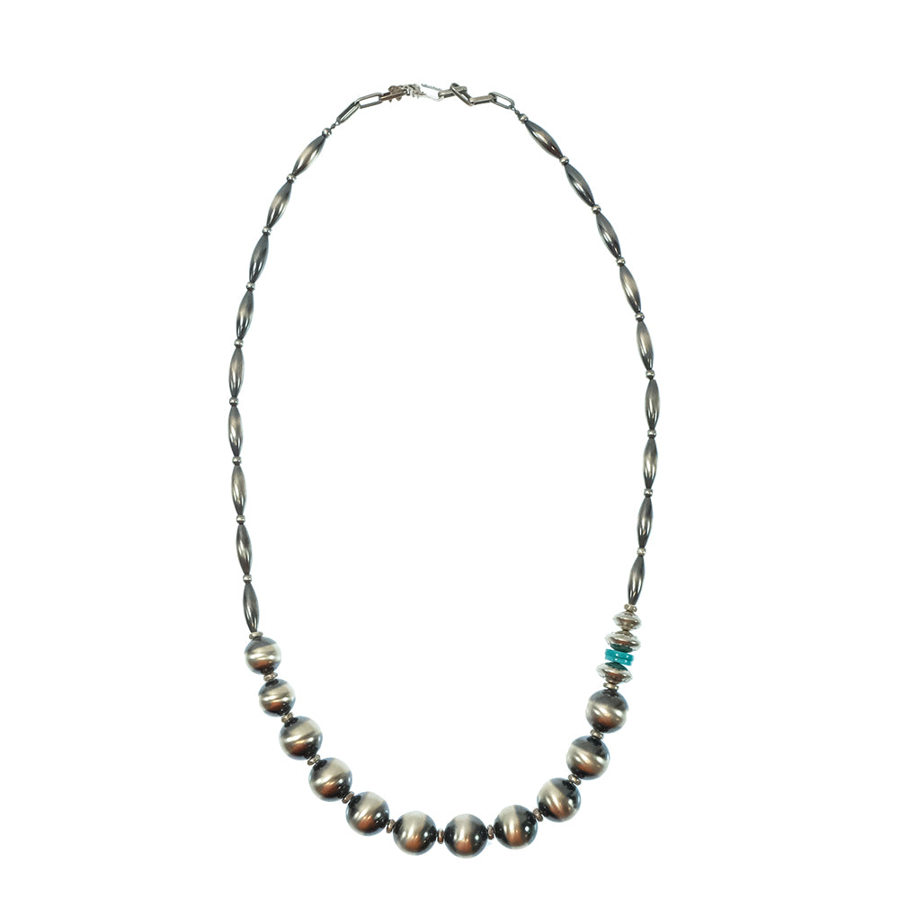 Peyote Bird Designs Jewelry 24 Inch Peyote Bird Designs Turquoise Desert Pearl Necklace