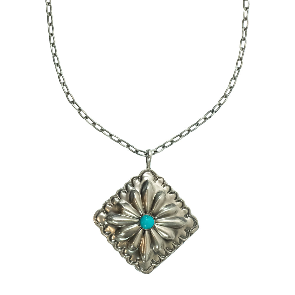 Peyote Bird Designs Jewelry Peyote Bird Designs Dennis Hogan Concho Locket Necklaces