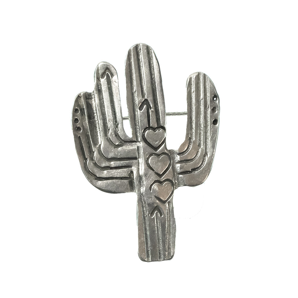 Peyote Bird Designs Jewelry Silver Peyote Bird Joe Eby Saguaro Pin