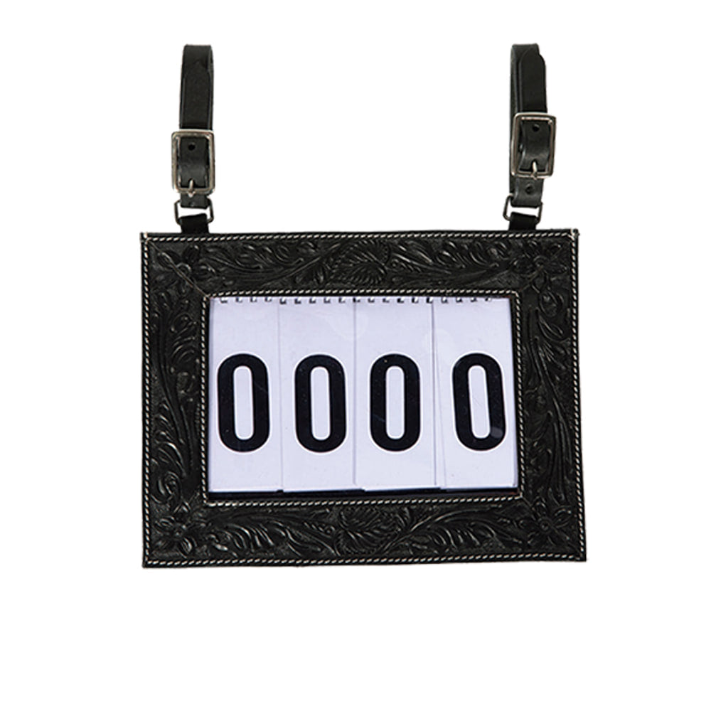 Professional's Choice Supplies Black / Osfa Professional's Choice Tooled Number Holder