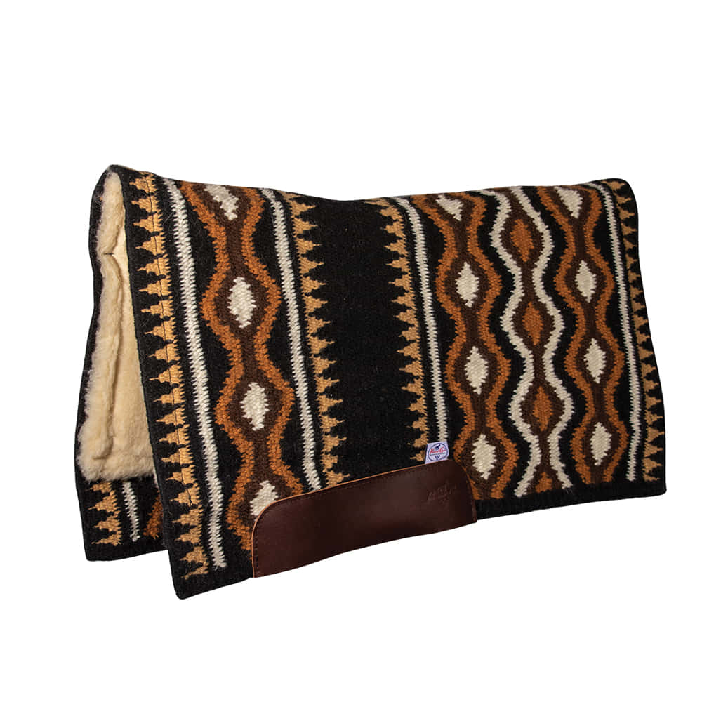 Professional's Choice Tack Black and Tan / 33"X38" Professional's Choice Rio Grande SMX Air Ride Pad