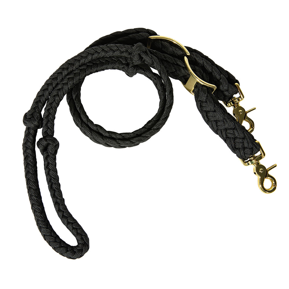 Professional's Choice Tack Black / Pony Professional's Choice Braided Barrel Pony Rein