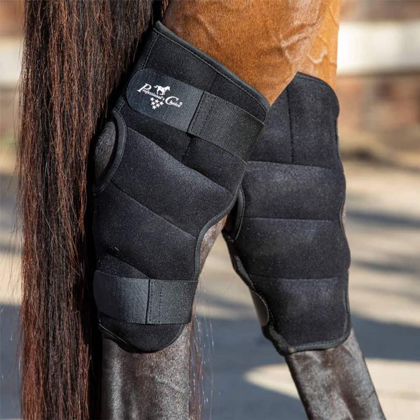 Professional's Choice Tack Black Professional's Choice Hock Ice Boots - Pair